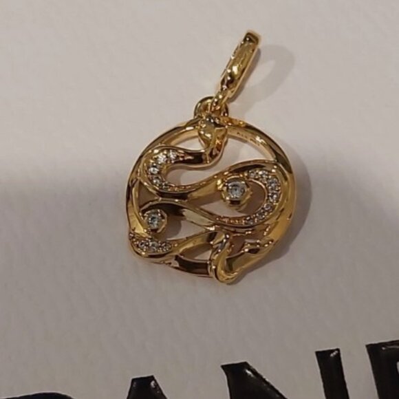 Authentic PANDORA *RETIRED* Pandora ME Pavé Snake Medallion 762301C01 - RARE - Picture 11 of 12